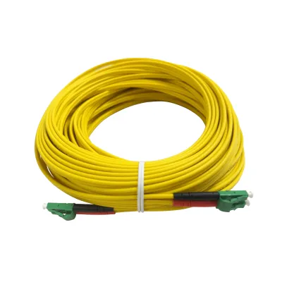 TELEVES LWL Twincable OK2LCAPC30 | Singlemode Duplex Glasfaser Patchkabel 30m | LC/APC | G.657.A1 | orange