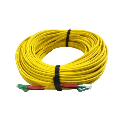 TELEVES LWL-Patchkabel OK2LCAPC50 | Singlemode Duplex Glasfaserkabel LC/APC G.657.A1 | 50m | orange