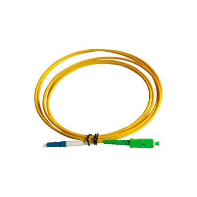 TELEVES LWL-Patchkabel OSK2SCLC 232627 | Singlemode OS1 | SC/APC auf LC/UPC | Simplex | 2m | LSFH | orange