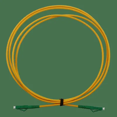 TELEVES LWL-Patchkabel OSK2LCAPC | 2m | LC/LC APC | Singlemode OS1 | Simplex | LSFH | orange