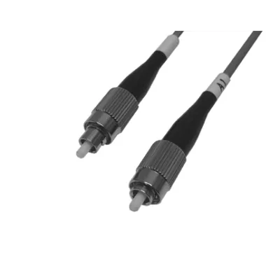 Televes Glasfaser-Patchkabel OSK5S | Singlemode OS2 9/125 | FC/PC Stecker beidseitig | geschirmt | 5m | grau