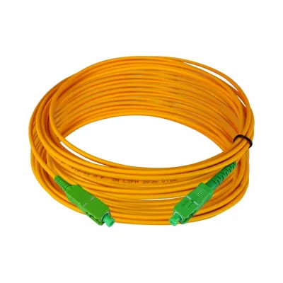TELEVES LWL-Patchkabel OSK40SCAPC | Singlemode OS1 | SC/APC | Simplex | 40m | LSFH | Innenbereich | orange