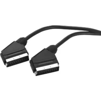 Televes Scartkabel SC1521L | 1,5m | 21-polig | doppelt geschirmt | Stecker/Stecker | Audio Video Verbindung