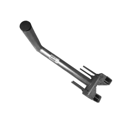 TELEVES Winkelmasthalter WMH44 | Antennenhalterung Wandmontage | Abstand 44 cm | Mastrohr 50 mm | Stahl feuerverzinkt