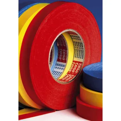 tesa Gewebeband 04651-00537-00 | Premium Klebeband | 50 m x 38 mm | stark | Gewebe | grau