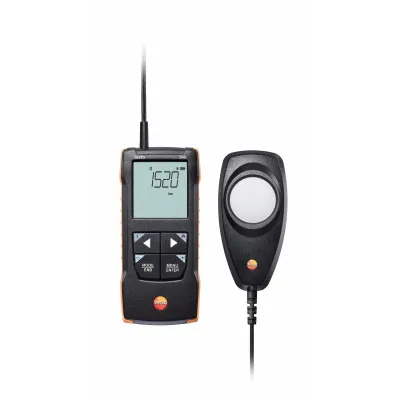 Testo Luxmeter 545 | 0563 1545 | Digitales Lux-Messgerät | 0–100000 lx | App-Anbindung | LED-kompatibel | Speicher