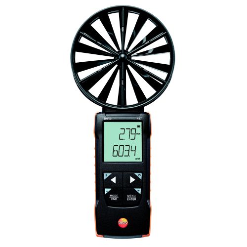 Bild: testo Flügelrad-Anemometer 100 mm testo 417