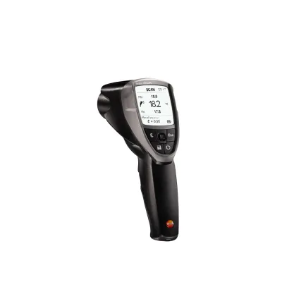 Testo Infrarot-Thermometer 835-T1 | 0560 8351 | Temperaturmessung -50 bis +600°C | 50:1 Optik | 4-Punkt-Laser | digital