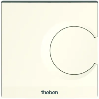 Theben Raumthermostat RAMSES 703 S 7030003 | Aufputz | elektronisch | manipulationssicher | 230V | 5-30°C | weiß