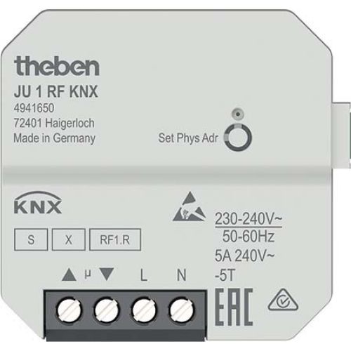 Bild: THEB UP-Funk-Jalousieaktor JU 1 RF KNX