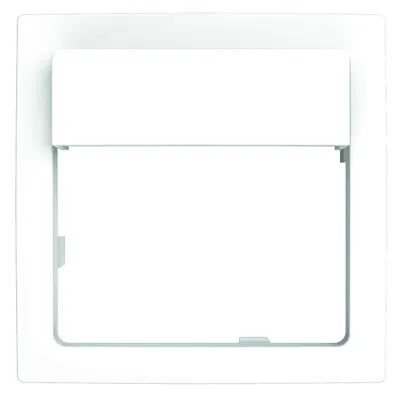 Theben Adapterrahmen + Tasterabdeckung reinweiß 9070788 passend zu BJ Balance SI