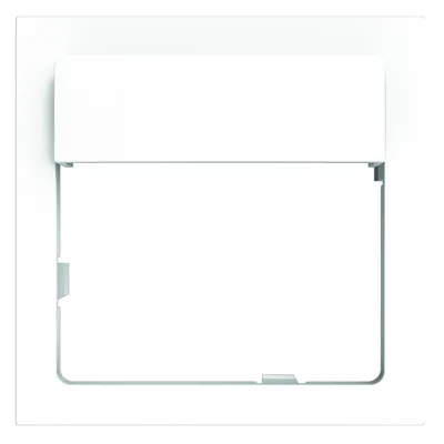 Theben Adapterrahmen + Tasterabdeckung reinweiß 9070791 passend zu Gira Sys55,E2