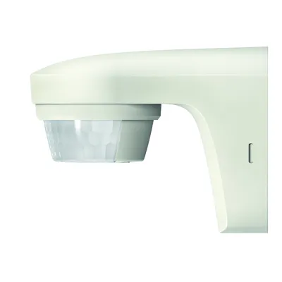 Theben Bewegungsmelder theLuxa S180 WH 1010505 | 180° PIR Sensor | 12 m Reichweite | IP55 Aufputz | Wandmontage | weiß