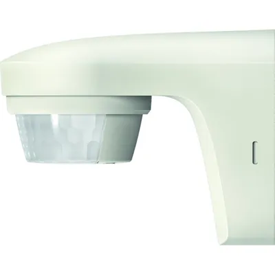 Theben Bewegungsmelder theLuxa S180 WH 1010505 | 180° PIR Sensor | 12 m Reichweite | IP55 Aufputz | Wandmontage | weiß