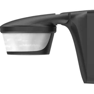 Theben Bewegungsmelder theLuxa P220 BK 1010606 | 220° Erfassungswinkel | 16m Reichweite | Aufputz | IP55 | schwarz