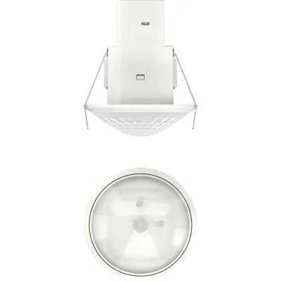 Theben theMova S360-101 DE WH Bewegungsmelder | 360° | 8m Reichweite | UP | IP40 | weiß | Deckeneinbau | 1030565