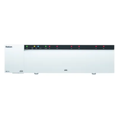 Theben HMT 6 S KNX Heizungsaktor 6-fach | REG | 0-10V/24V DC | für Stellantriebe | IP20 | 4900373