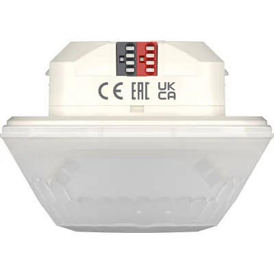 Theben Präsenzmelder KNX LUXA 103 S360-28 UP 1039072 | Deckenmontage | 360° | 3m | 28m Reichweite | weiß