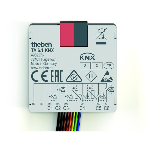 Bild: Theben KNX-Tasterschnittstelle Binäreingang 6-fac TA 6.1 KNX