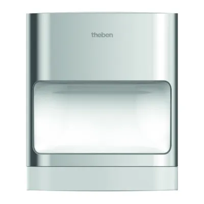 Theben LED-Außenleuchte theLeda D SU AL 1020902 | Wandlampe mit Bewegungsmelder 14W 1235lm 3000K | IP55 | Aluminium