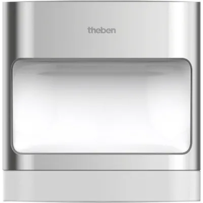 Theben LED-Wandleuchte theLeda D S AL 1020901 | 8,5W 3000K 760lm | Bewegungsmelder | IP55 Außenleuchte | Aluminium