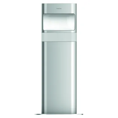 Theben LED-Pollerleuchte theLeda D B AL 1020905 | 8,5W | Bewegungsmelder | 400mm | IP55 | 3000K | Aluminium