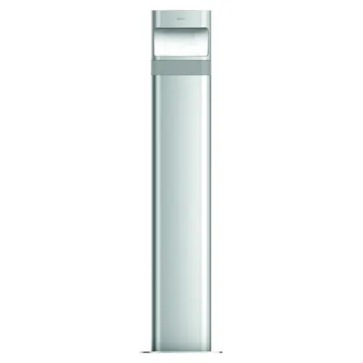 THEBEN LED-Pollerleuchte theLeda D BL plus AL 1020706 | 8,5W | 721mm | 3000K | 760lm | IP55 | Aluminium | für Außen