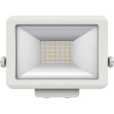 Theben LED-Strahler theLeda B20L WH 1020683 | 20W Außenstrahler | IP65 | 1500lm | 5000K | Wandmontage | drehbar | weiß