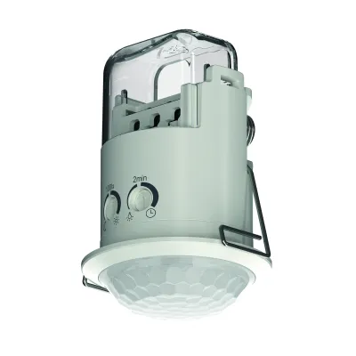 Theben Bewegungsmelder PIRA T6 Mini 1030202 | PIR Sensor | 360° Erfassung | Deckenmontage | 230V | IP21 | 200W | weiß