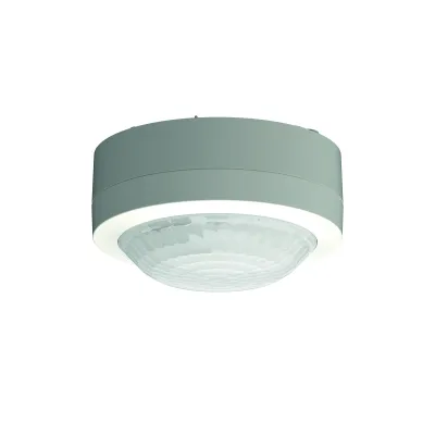THEBEN Bewegungsmelder PIRA T8 AP 1030203 | PIR Sensor 360° | Deckenmontage Aufputz | 230V | IP21 | 200W | weiß
