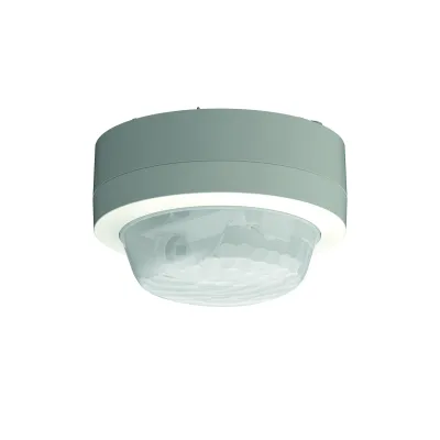 THEBEN Bewegungsmelder PIRA TC AP 1030205 | PIR Korridormelder Decke | 360° | 25m Reichweite | 230V | IP21 | Weiß