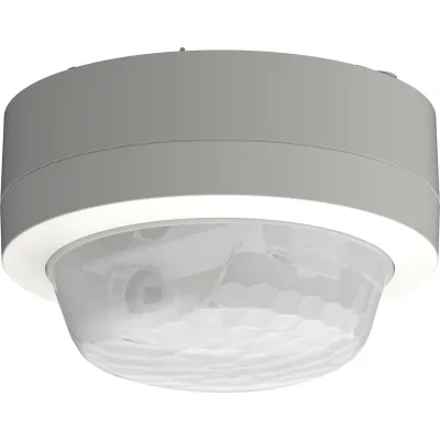 THEBEN Bewegungsmelder PIRA TC AP 1030205 | PIR Korridormelder Decke | 360° | 25m Reichweite | 230V | IP21 | Weiß