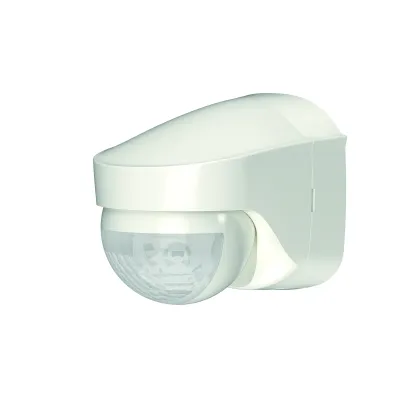 THEBEN Bewegungsmelder PIRA TO AP 1030206 | PIR Sensor | Wandmontage | 180° | 10m | IP55 | 230V | weiß