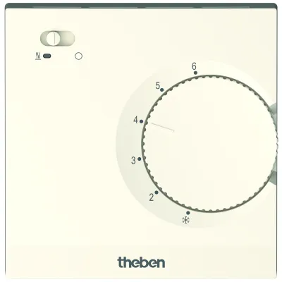 Theben Raumthermostat RAMSES 706 S 7060003 | elektronisch | Aufputz | 230V | 10A | IP40 | 5-30°C | weiß