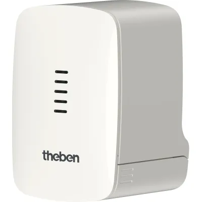 Theben Stellantrieb Cheops S KNX 7319205 | Motorisch für Heiz- & Kühlventile | Temp.Sensor | 220N 8mm Hub