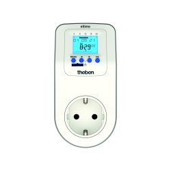 THEBEN theben-eltimo 020 top3 Steckdosenschaltuhr IP20 Wochen digi 230V 16A