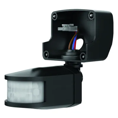 THEBEN Bewegungsmelder Modul theLeda B RC BK 9070801 | 180° Erfassungswinkel | 12 m Reichweite | IP55 | schwarz