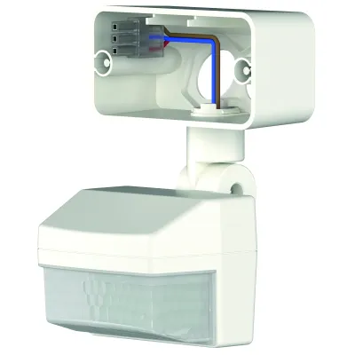 Theben Bewegungsmelder-Modul theLeda B sensor WH 9080041 | 180° Erfassung | LED-Strahler Nachrüstung | IP65 | weiß