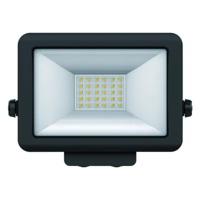 Theben LED-Strahler theLeda B20L BK 20W | 1400lm | IP65 | 5000K | 360° drehbar | Außenbereich | schwarz