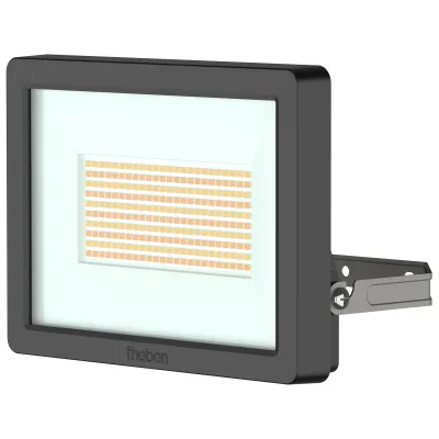 Theben LED-Strahler theLeda B50 dual BK 1020677 | 50W | 3000/4000K umschaltbar | 6900lm | IP65 | stoßfest | schwarz