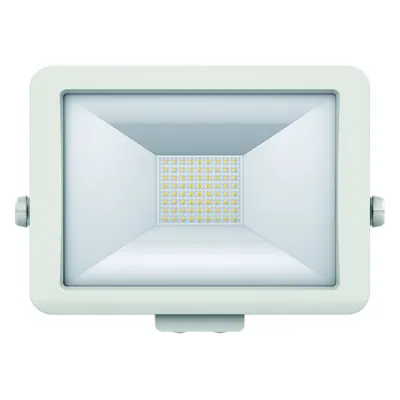 Theben LED-Strahler theLeda B50L WH 1020687 | 50W | 3600lm | 5000K | IP65 | Außenbereich | 360° drehbar | weiß
