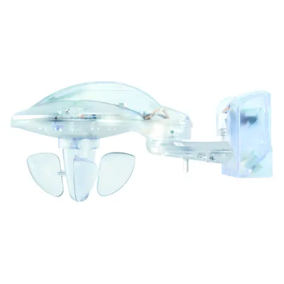 Theben Meteodata 140 S KNX Wetterstation 1409207 | Sensor für Wind, Regen, Helligkeit, Temperatur | weiß