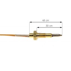 Thermoelement für Airlux Ofen Z011Z83 Hilfs-, Semi-Rapid- und Rapidbrenner