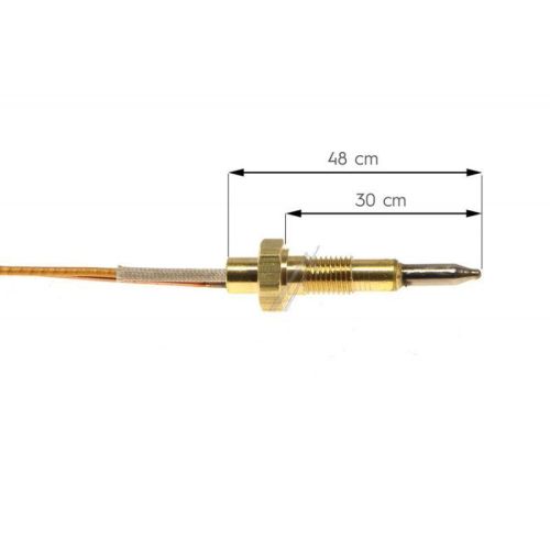 Bild: Thermoelement für Airlux Ofen Z011Z83 Hilfs-, Semi-Rapid- und Rapidbrenner