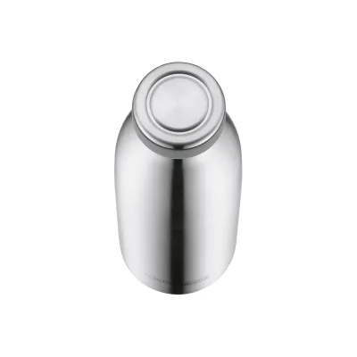 THERMOcafè by THERMOS Isolierflasche TC 4067205050 | 500 ml | Edelstahl matt | kohlensäurefest | auslaufsicher | schlank