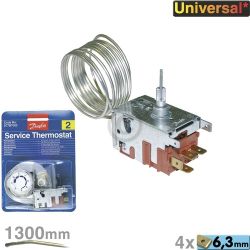 Thermostat Danfoss Nr.2 077B7002 universal für Kühlschrank mit Abtaudruckknopf
