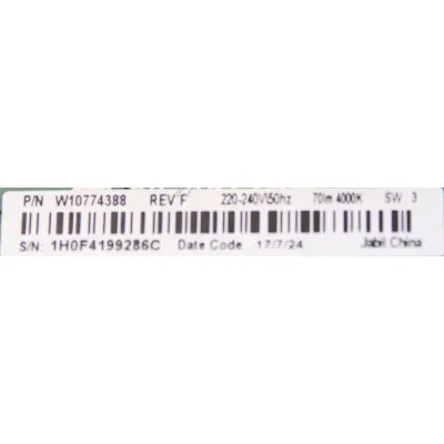 Thermostat Elektronik ET1 NEL für Kühlschrank Whirlpool Indesit 488000644833 Tem
