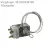 Bild: Thermostat K59-S1893 700mm Kapillarrohr 3x6,3mm AMP + Lampenfassung 484000008565