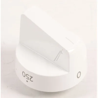 Thermostatknopf für Ofen Electrolux Aeg 140198811048 weiß, 0-250 Grad