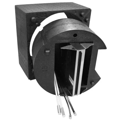 Thermotechnik Verlängerungsset DL 50 V Wandhülse quadratisch Thermotechnik Verlä